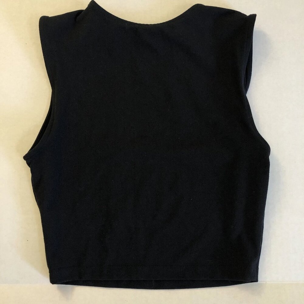 Joah Brown Second Skin Tank Top Crop Black XS/S - Picture 5 of 8